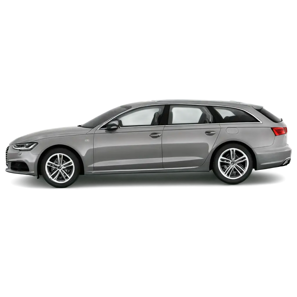 Audi-A6-Avant-Kombi-Liniengrafik-Side-View-PNG-HighQuality-Image-for-Creative-Use