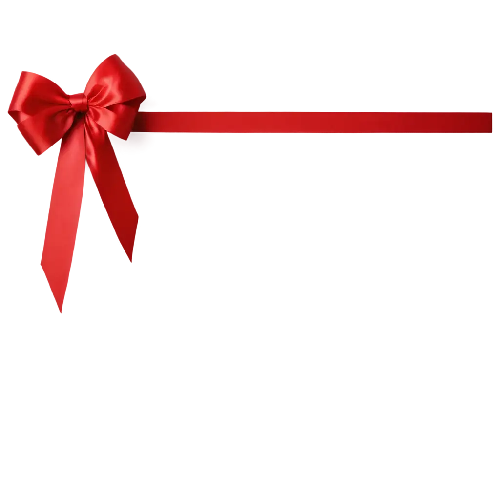 Elegant-Red-Ribbon-PNG-Image-with-Voluminous-Bow-Perfect-for-Festive-Designs