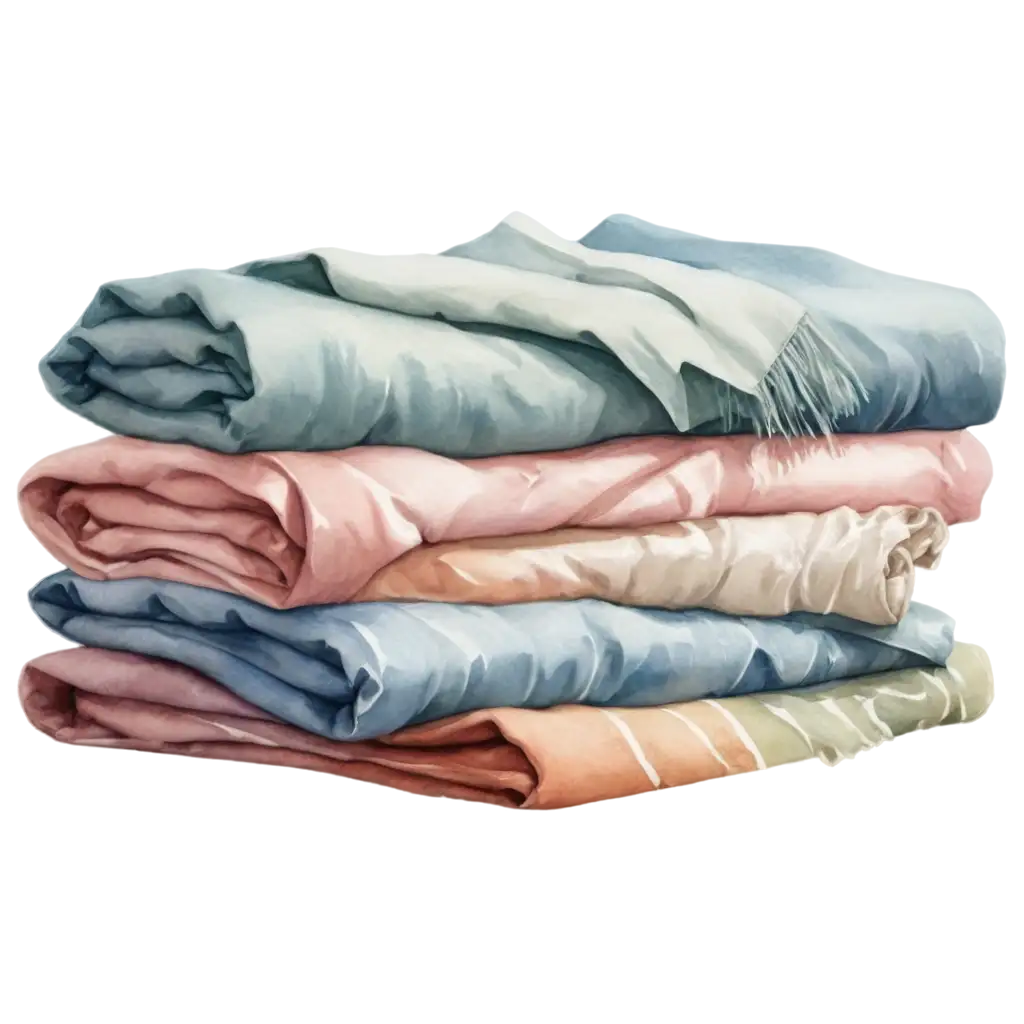 Watercolor-PNG-Image-of-Cozy-Blankets-with-Soft-Pastel-Hues-and-Dreamy-Aesthetic-for-Home-Decor