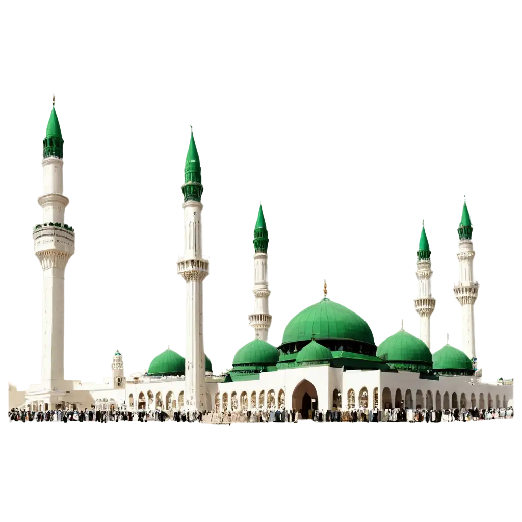 Madina-Shareef-PNG-Image-A-Beautiful-Representation-of-the-Sacred-City-in-HighQuality-Format