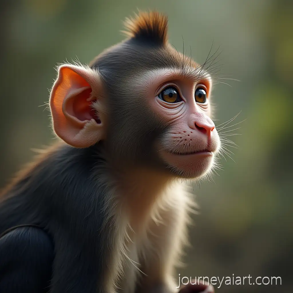 Playful-Monkey-inMonkey-image-prompt-Natural-Habitat