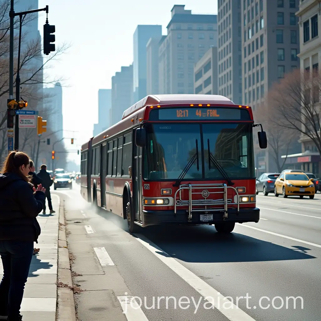 City-Bus-Brake-Failure-During-Sharp-Turn-in-Busy-Urban-Street