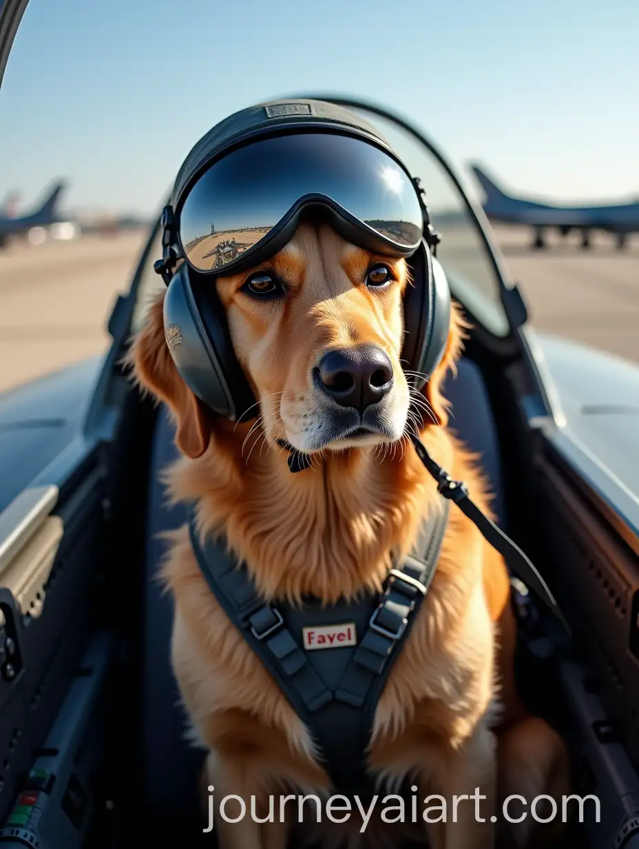 Golden-Retriever-Pilot-in-Fighter-Jet-Cockpit