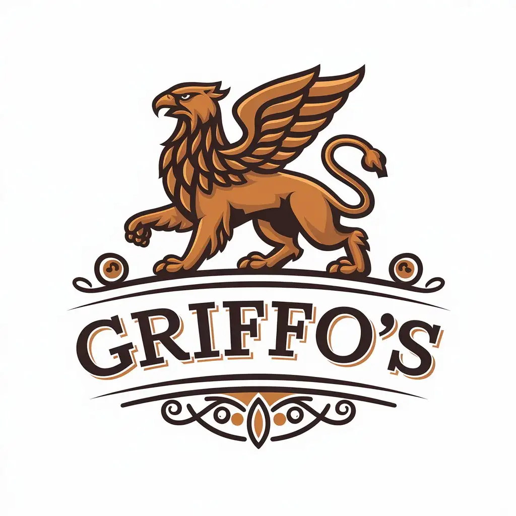 LOGO-Design-for-Griffos-Griffin-Symbol-in-Vector-Art-for-Retail-Industry