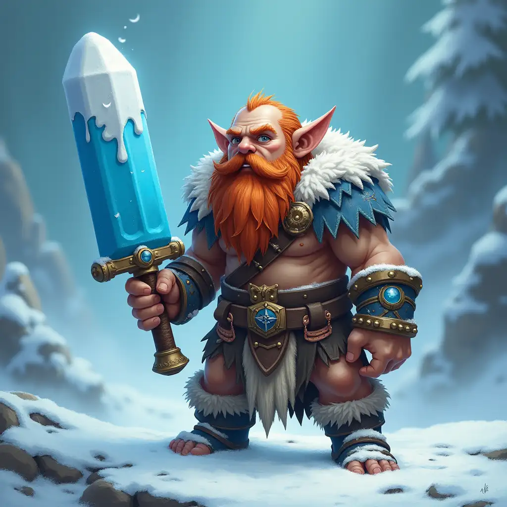 Small-Barbarian-Mountain-Dwarf-Wielding-a-Giant-Blue-Popsicle-Greatsword