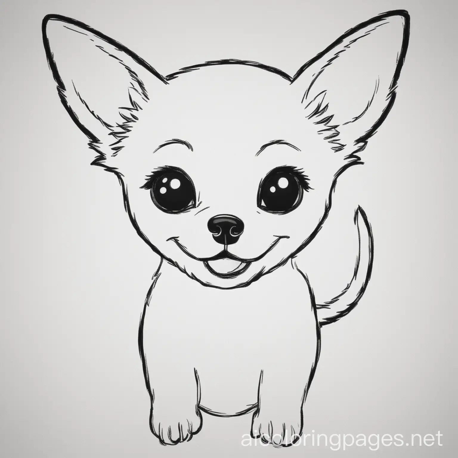 Smiling-Chihuahua-Coloring-Page-for-Kids