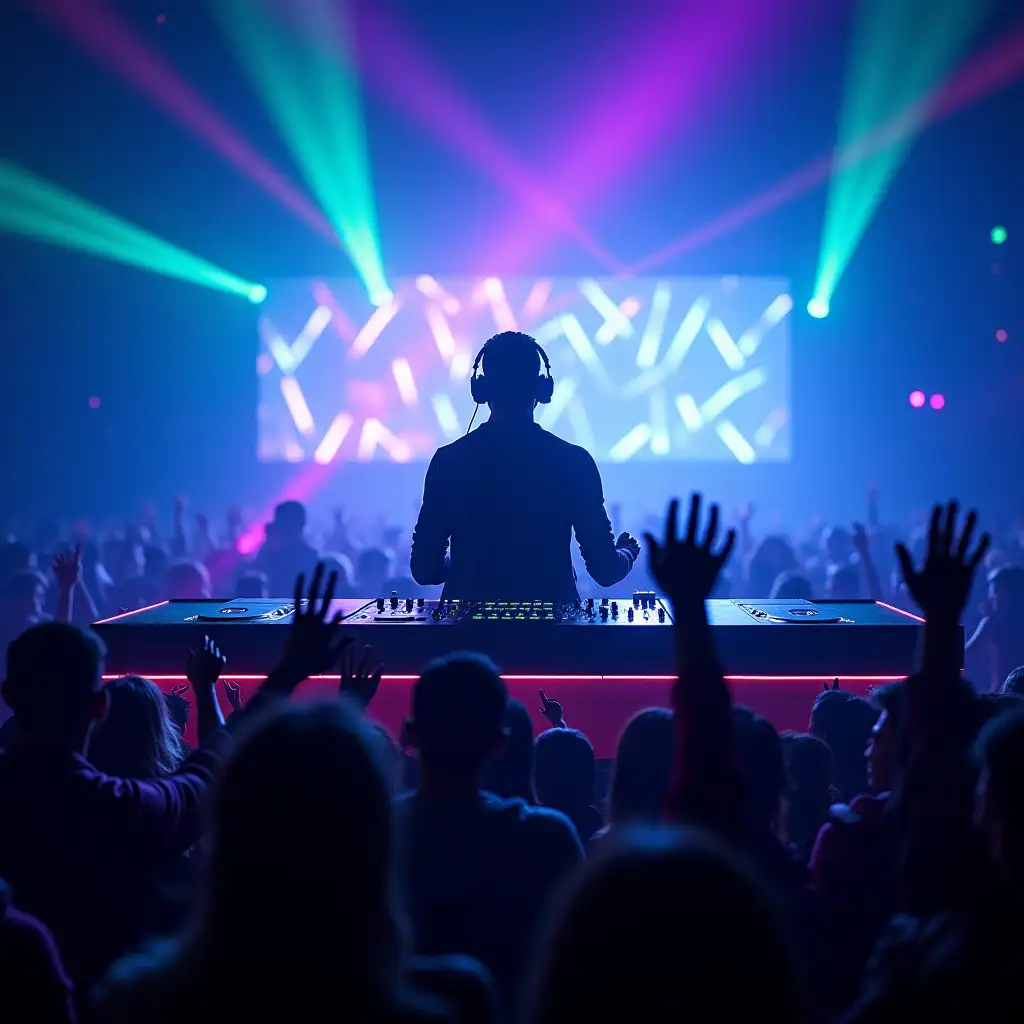 Futuristic-DJ-Booth-in-NeonLit-Underground-Club-with-Holographic-Visuals-and-Pulsating-Crowd