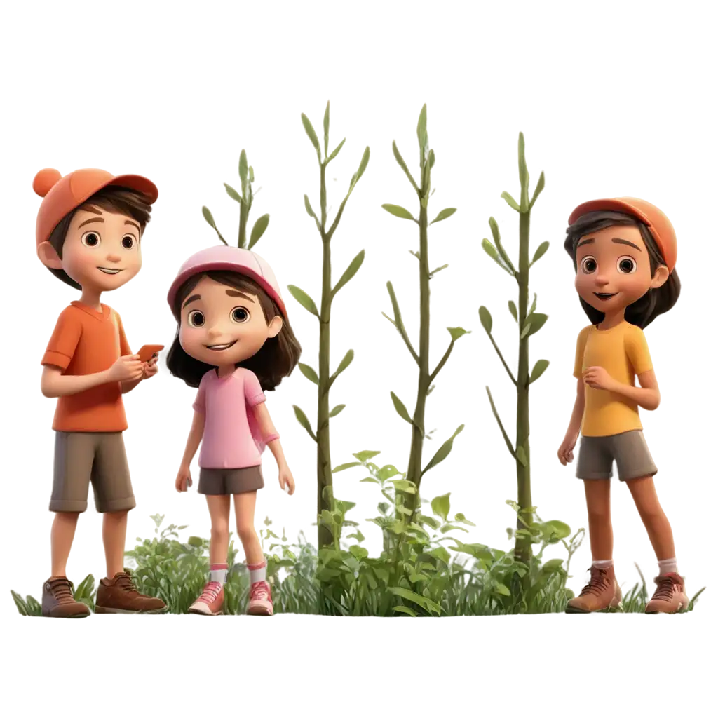 Kids-in-Forest-Animated-PNG-Image-Vibrant-HighQuality-and-Perfect-for-Your-Creative-Projects