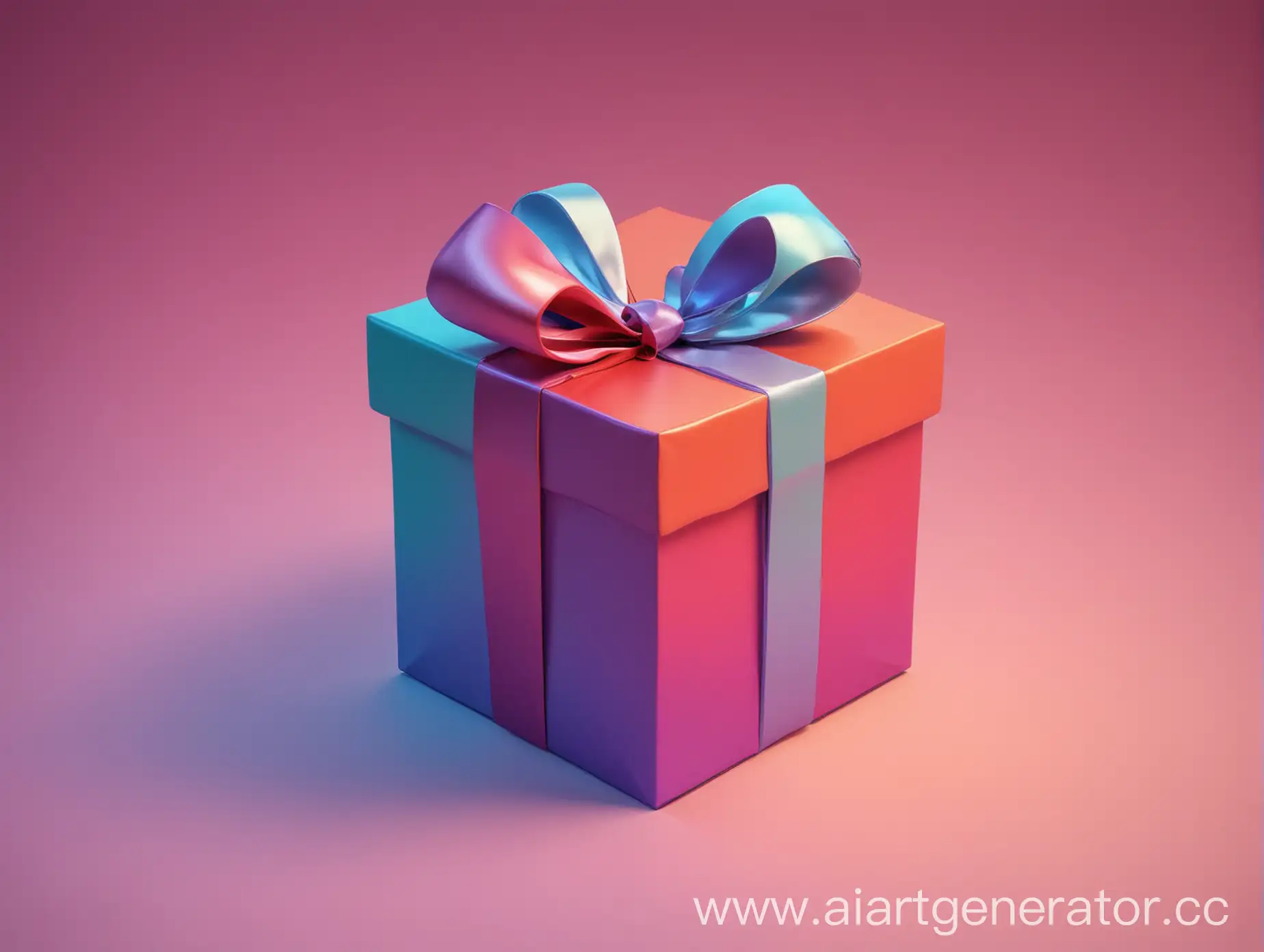 3D-Gift-Illustration-with-Gradient-Background