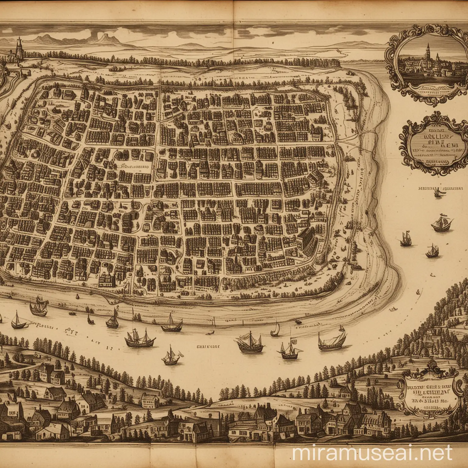 Historical Illustrations and Map of Salem 1692