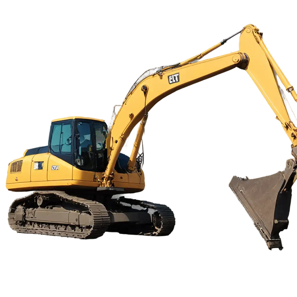 HighQuality-Caterpillar-CAT-Hydraulic-Excavator-PNG-Image-for-Professional-Use