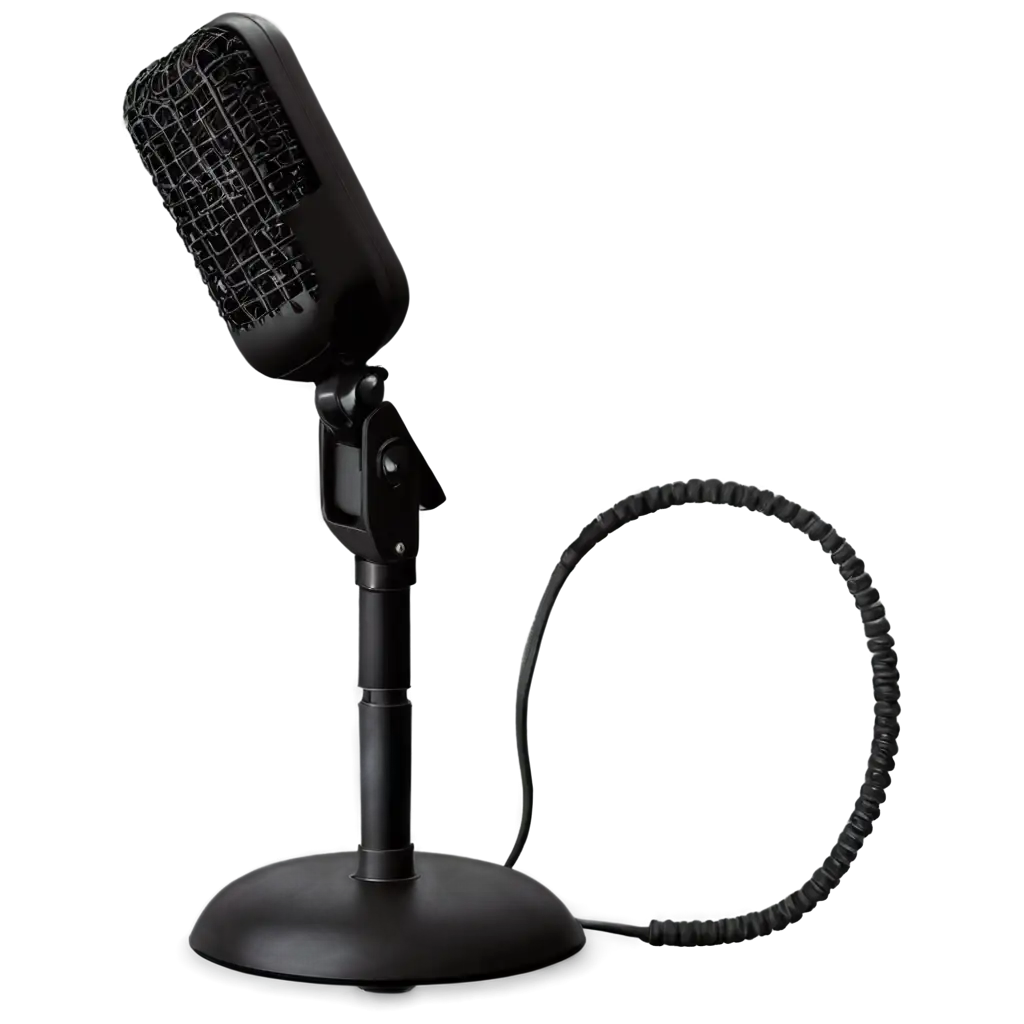Podcast-Mic-PNG-Image-forPNG-Image-Usage-Scenarios-Clear-and-Professional-Audio-Branding