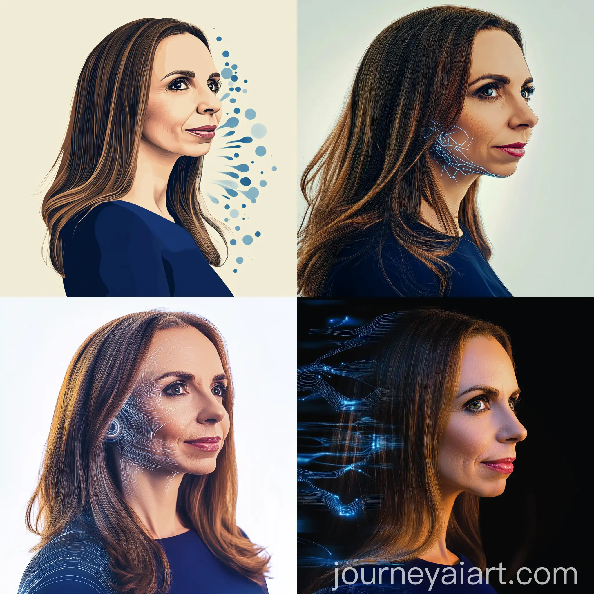 Woman-Amused-by-AI-Technology-and-Daily-Tasks