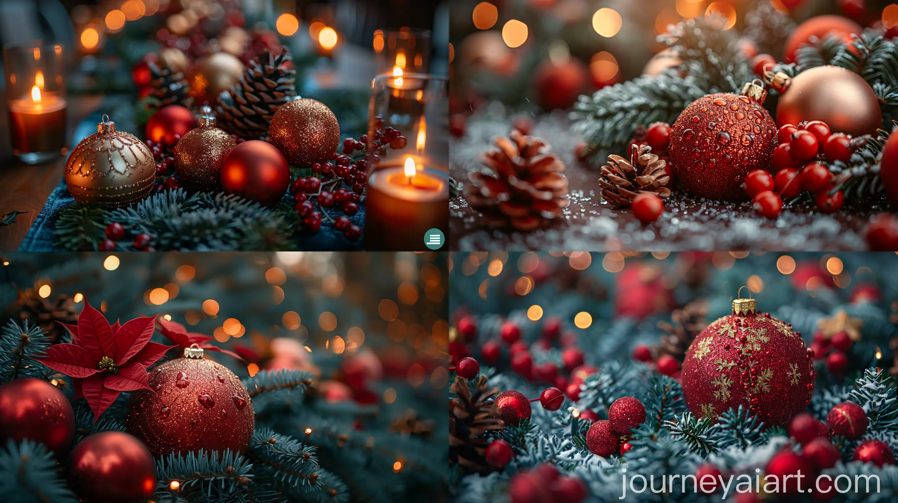 Festive-Christmas-Composition-with-Elegant-Holiday-Decorations