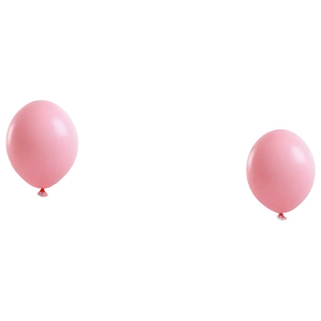 Premium-Realistic-Pink-Balloon-PNG-for-HighQuality-Digital-Art-and-Designs