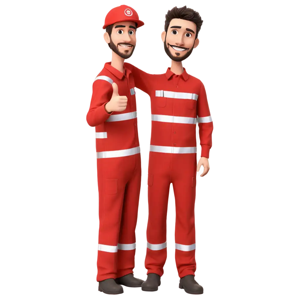 Cartoon-Safety-Industrial-Man-in-Red-Coverall-PNG-Image-Warning-and-Stop-Signs