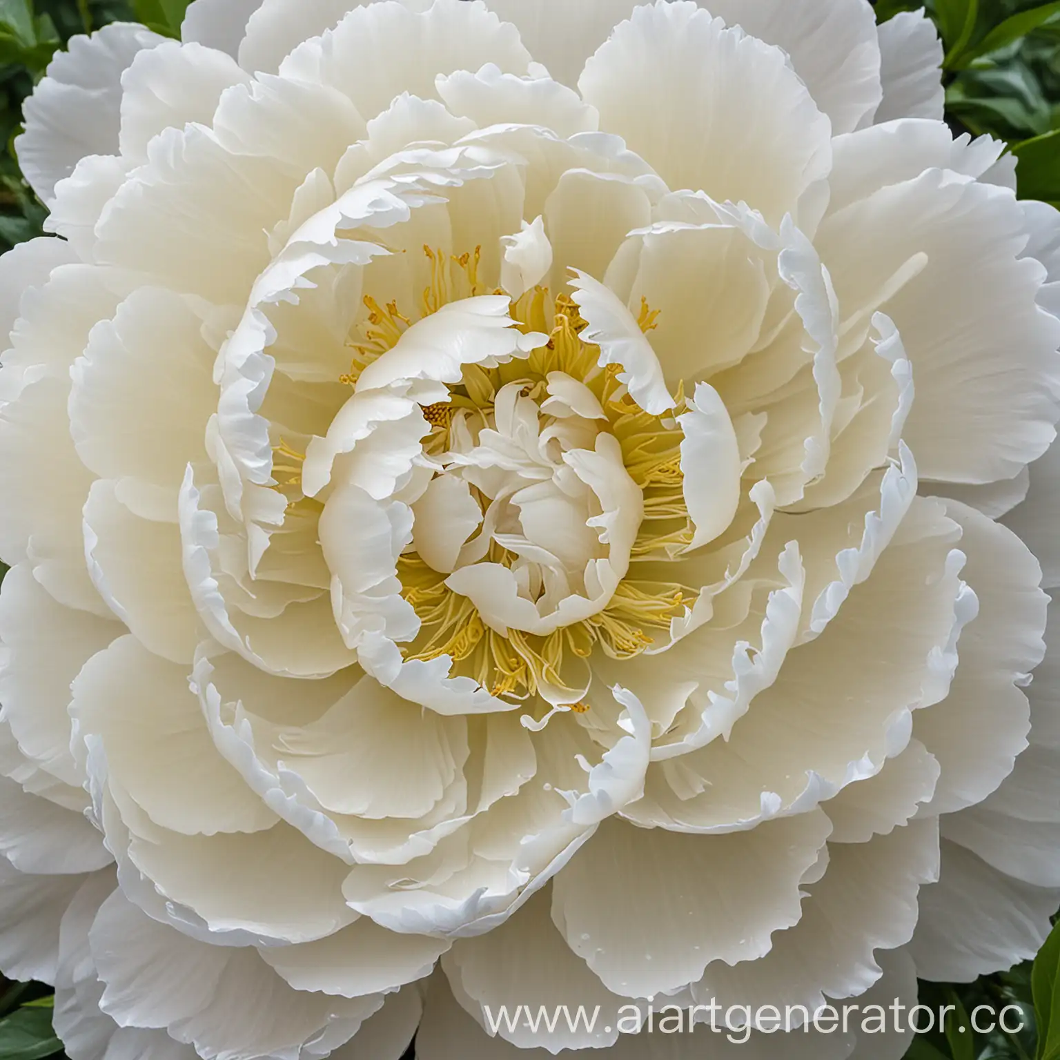 MilkyWhite-Peony-Blossom-in-Elegant-Bloom