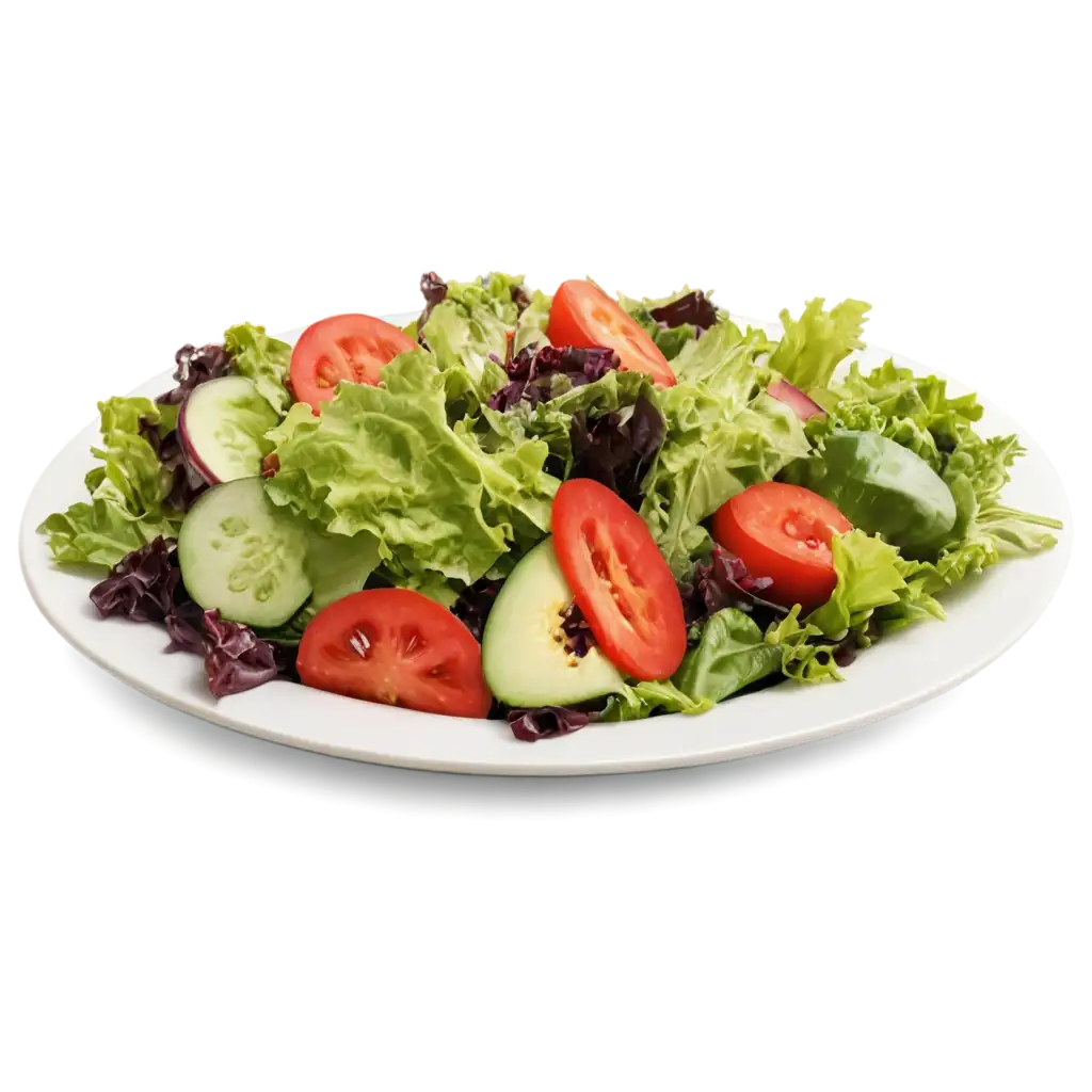 Salad-on-a-Plate-PNG-Image-for-Clear-HighQuality-Visuals