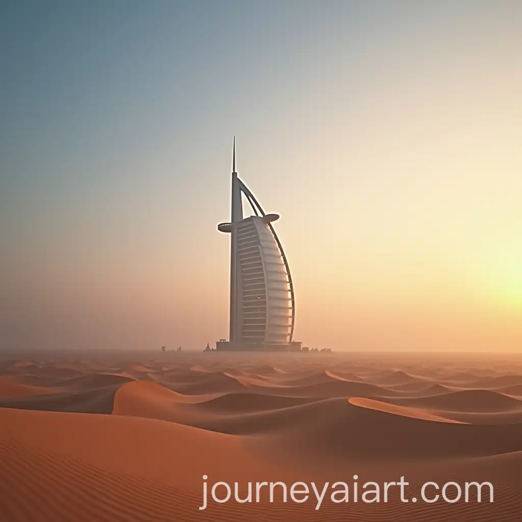 Burj-Khalifa-Rising-Above-a-Dreamy-Desert-Landscape