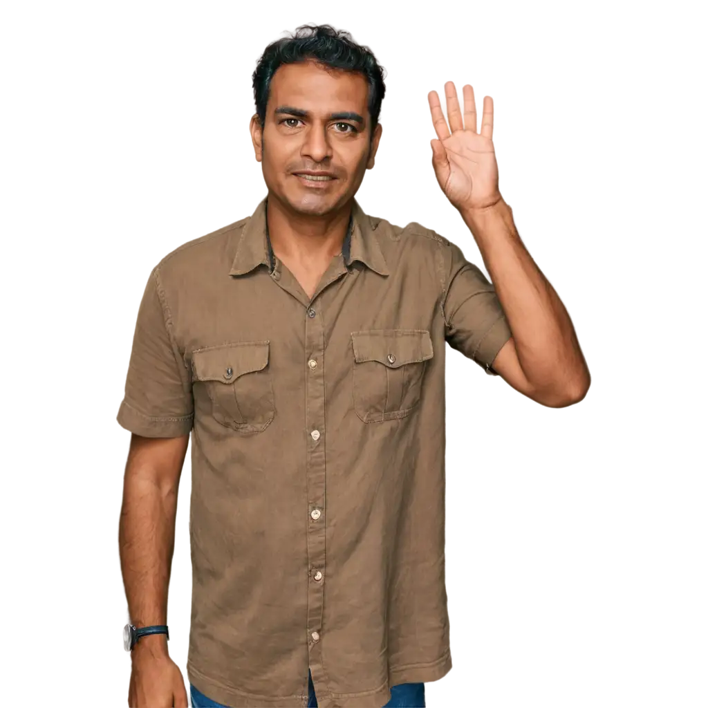 PNG-Image-Usage-ScenariosRealistic-PNG-Portrait-of-a-Poor-Indian-Man-with-Honest-Expression-and-Hardship-in-4K-Quality