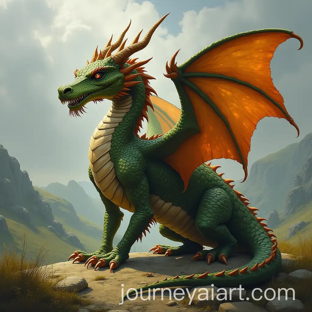 Majestic-Ancient-Welsh-Dragon-in-Mythical-Landscape