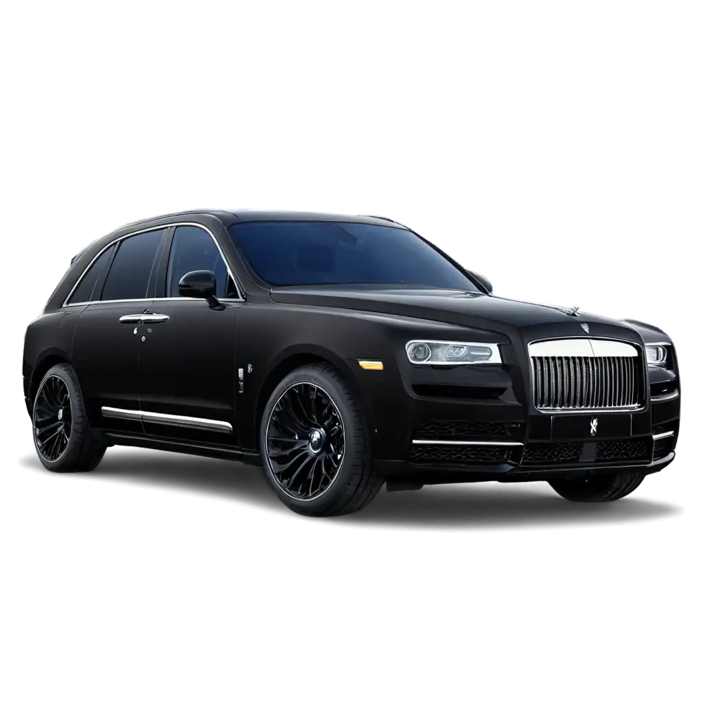 Full-Black-Metallic-Rolls-Royce-Cullinan-with-Neon-Lights-PNG-High-Quality-Image-for-Dynamic-Visuals