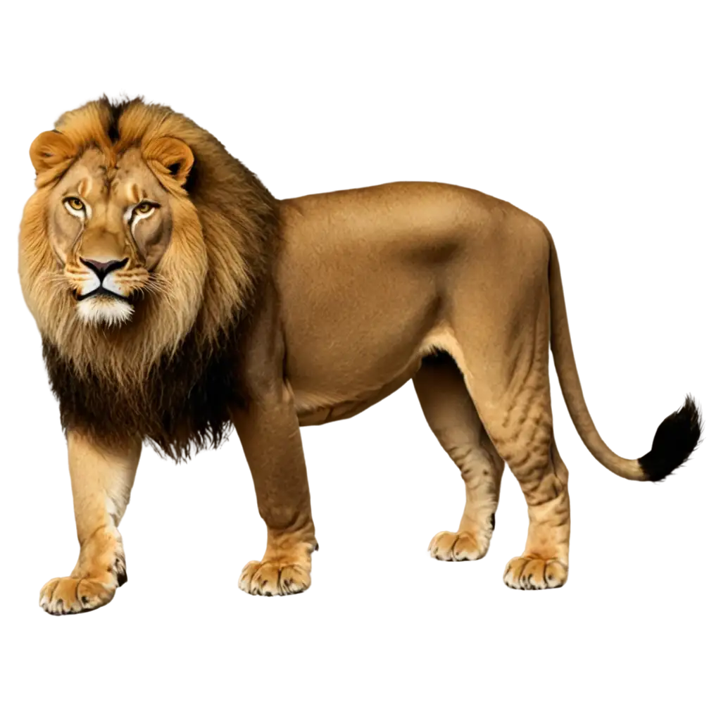 Majestic-Lion-PNG-Capturing-Strength-and-Beauty-in-HighQuality-Format