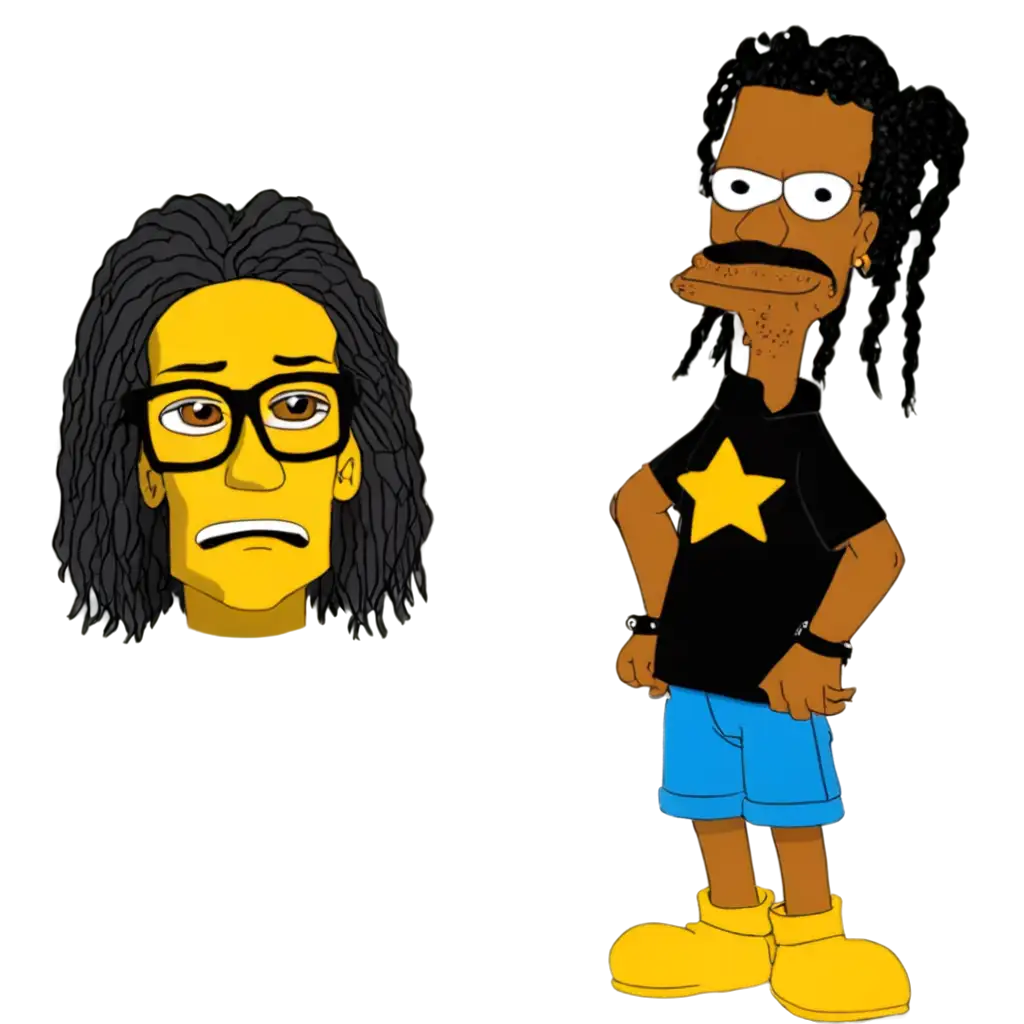 Snoop-Dogg-and-Bart-Simpson-PNG-Image-HighQuality-Artwork-for-Creative-Projects