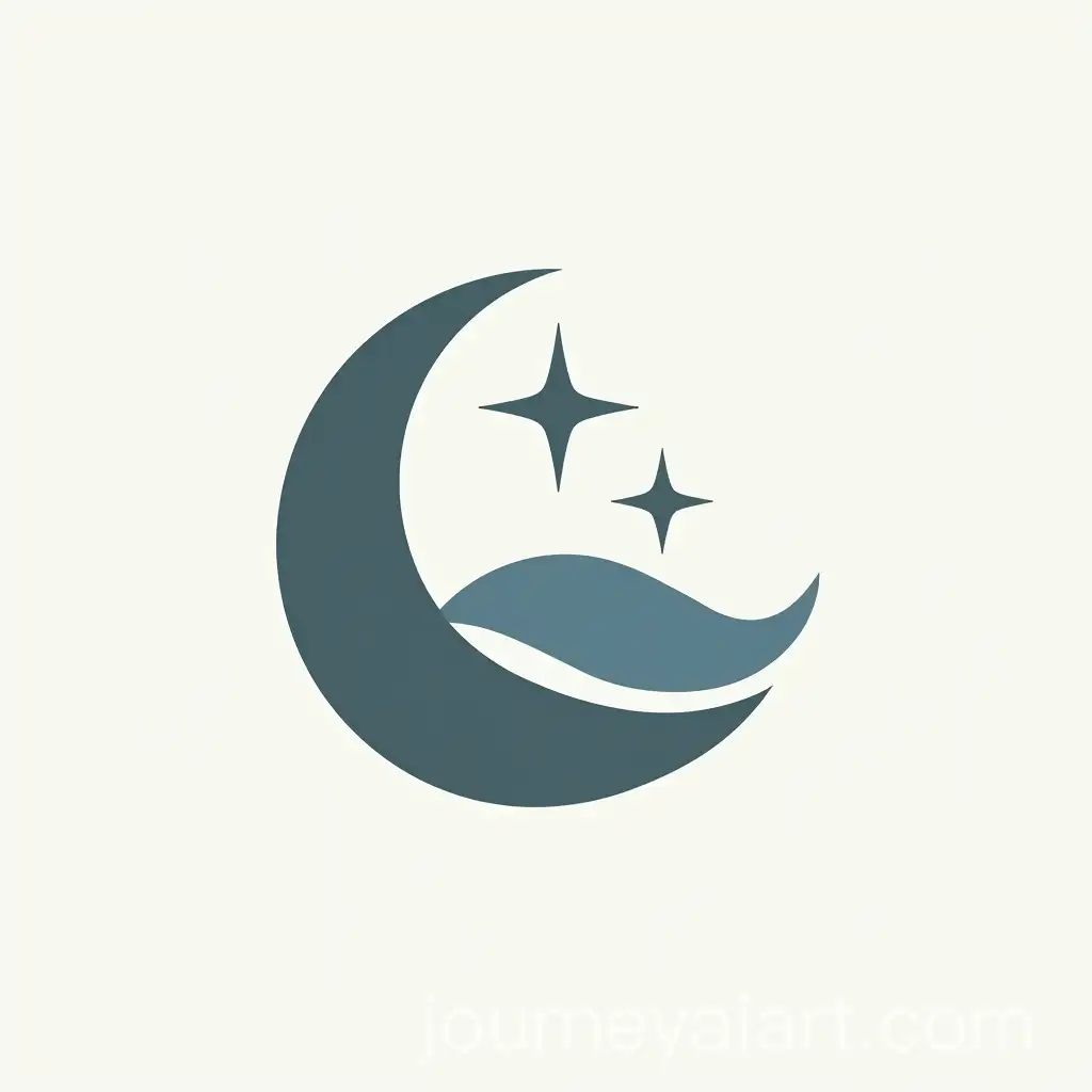 Celestial-Logo-Design-with-Moon-Star-Leaf-and-Sea-Waves