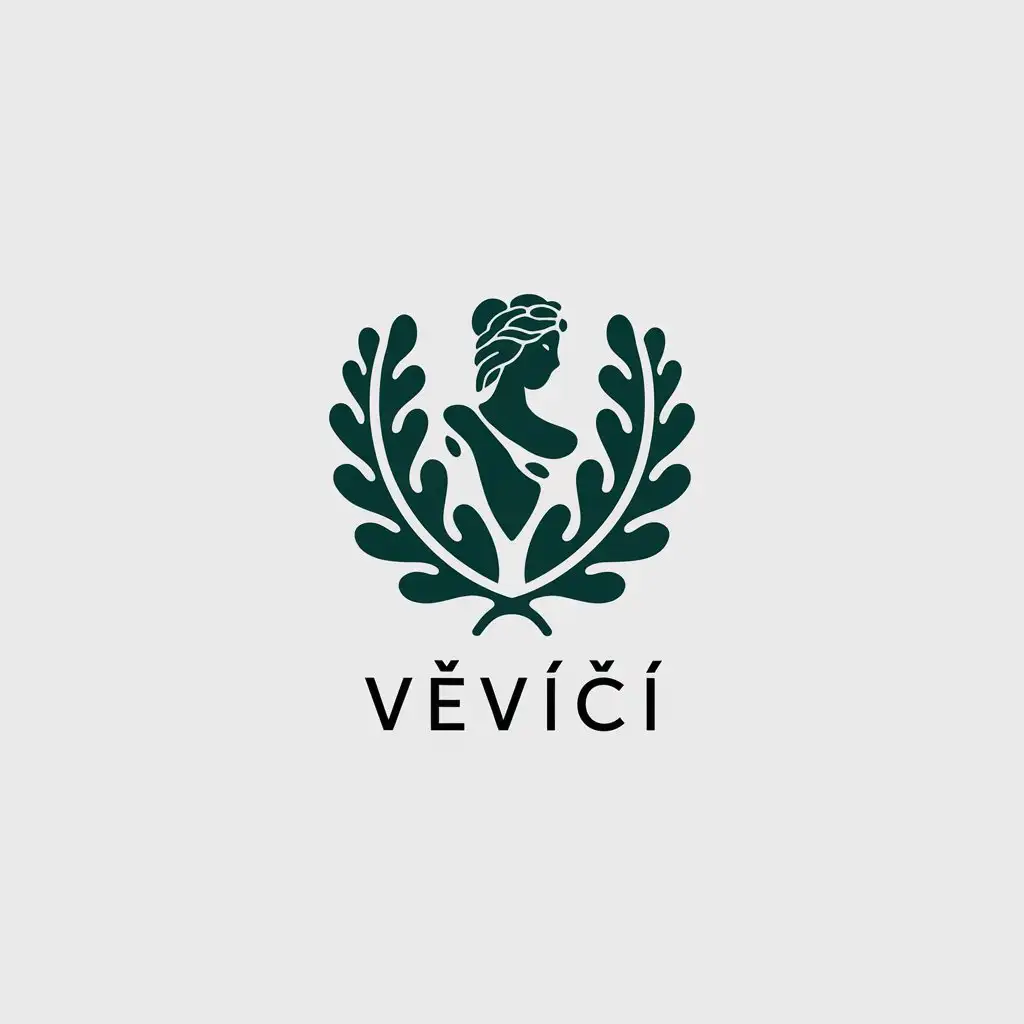 LOGO Design for VEVC Oak Branch and Aphrodite with Minimalistic Style for Retail Industry