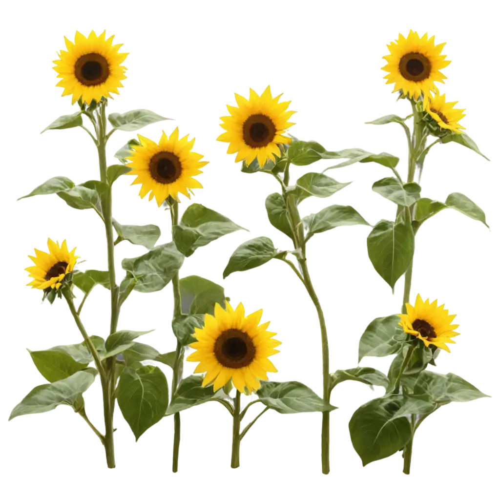 Vibrant-PNG-Image-of-Many-Sunflowers-Stunning-Visuals-for-Online-and-Print-Media