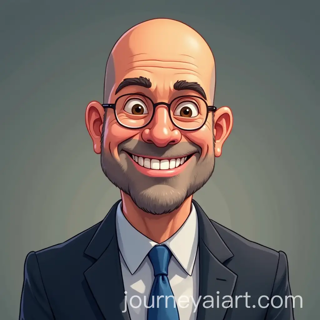 CartoonStyle-Yet-Realistic-Portrait-of-Dave-Ramsey-for-YouTube-Profile