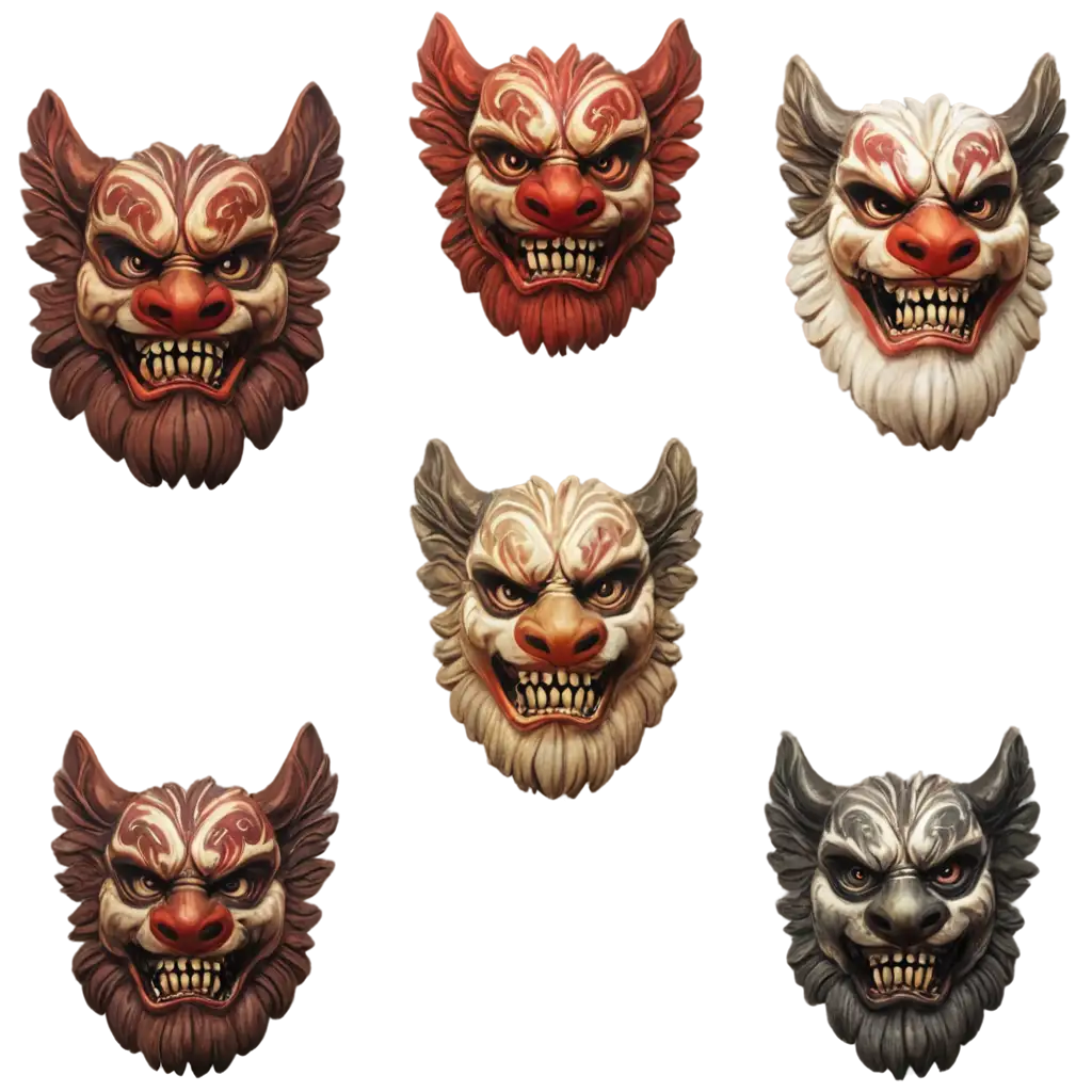 Reog-Mask-PNG-Image-Enhance-Your-Projects-with-HighQuality-Visuals