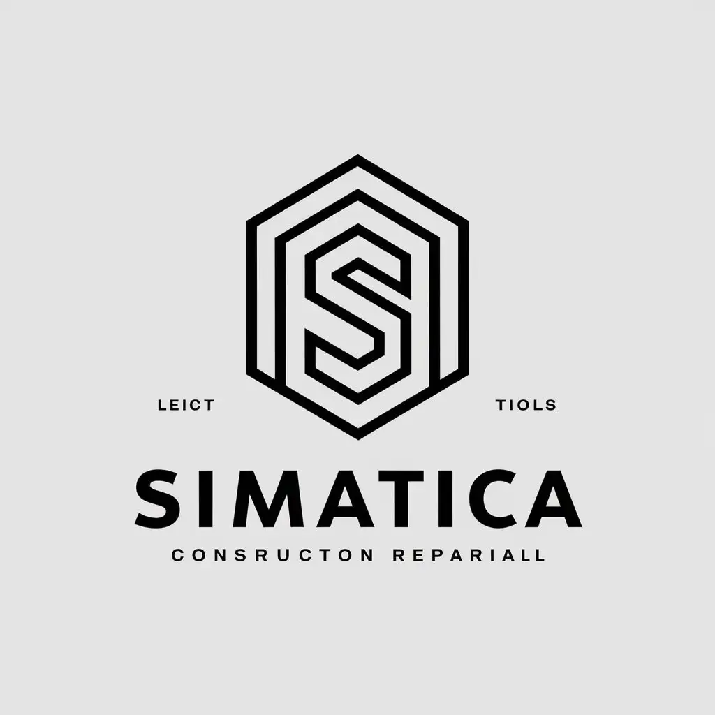 LOGO-Design-for-Simatica-Vector-Logo-with-Construction-and-Building-Materials-Theme