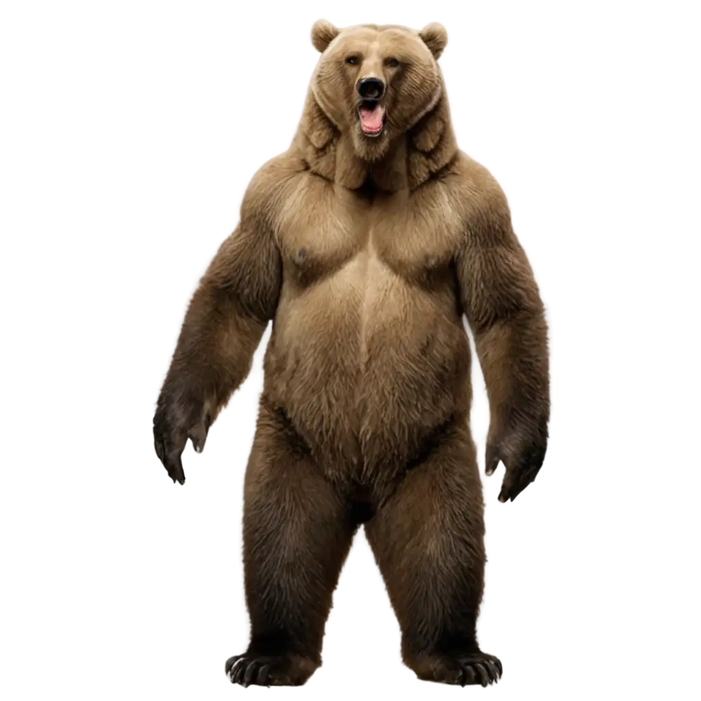 Bearded-Bear-PNG-Image-HighQuality-and-Versatile-Digital-Artwork