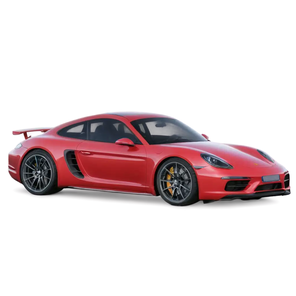 Red-Porsche-PNG-Image-HighQuality-Transparent-Background-for-Versatile-Use