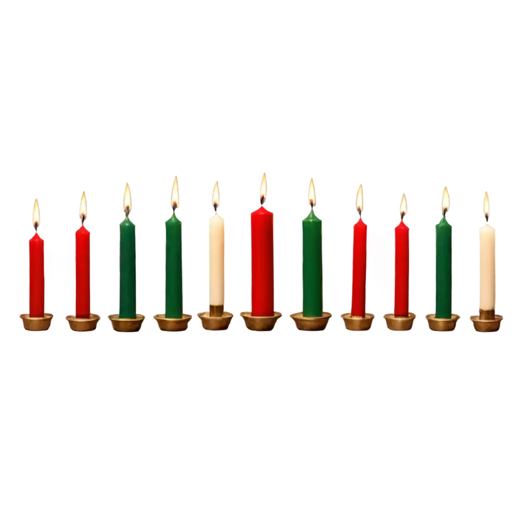 Kwanzaa-Illumination-Unity-in-Candles-PNG-Image-Perfect-for-Wallpapers-Posters-and-Banners