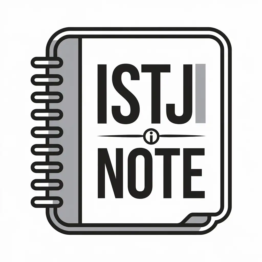 LOGO-Design-for-ISTJ-Note-Notebook-Symbol-for-Internet-Industry