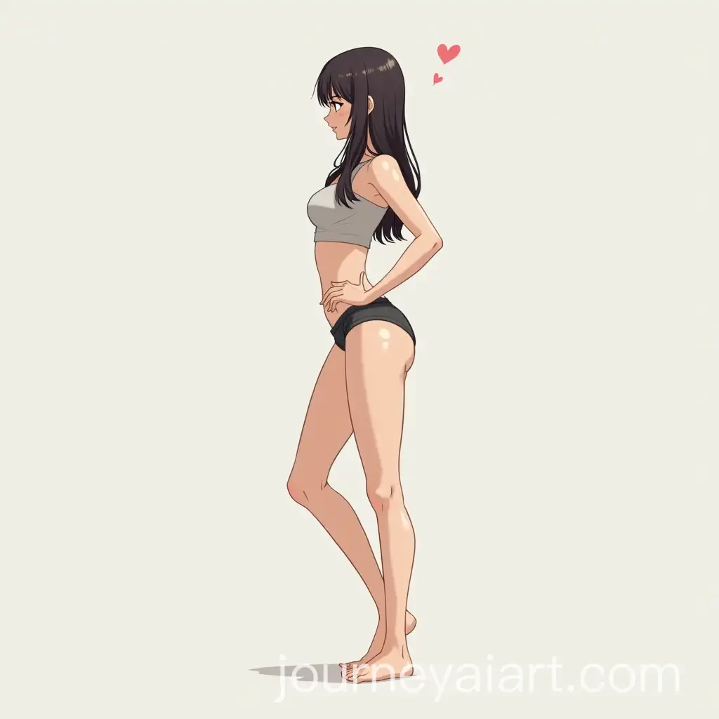 Anime-Girl-Character-with-Head-Facing-Right-and-Crossed-Legs