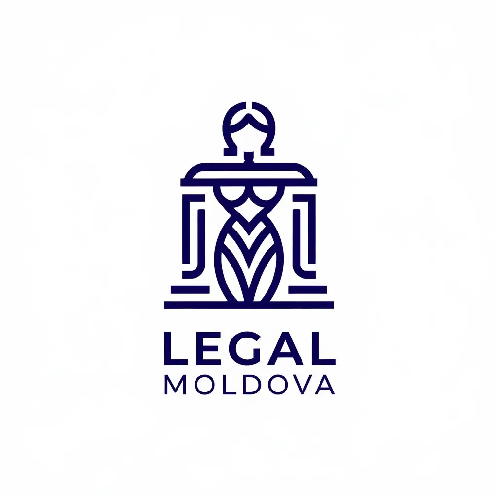 LOGO Design for Legal Moldova Femida Symbol with Modern and Professional Theme for Legal Industry