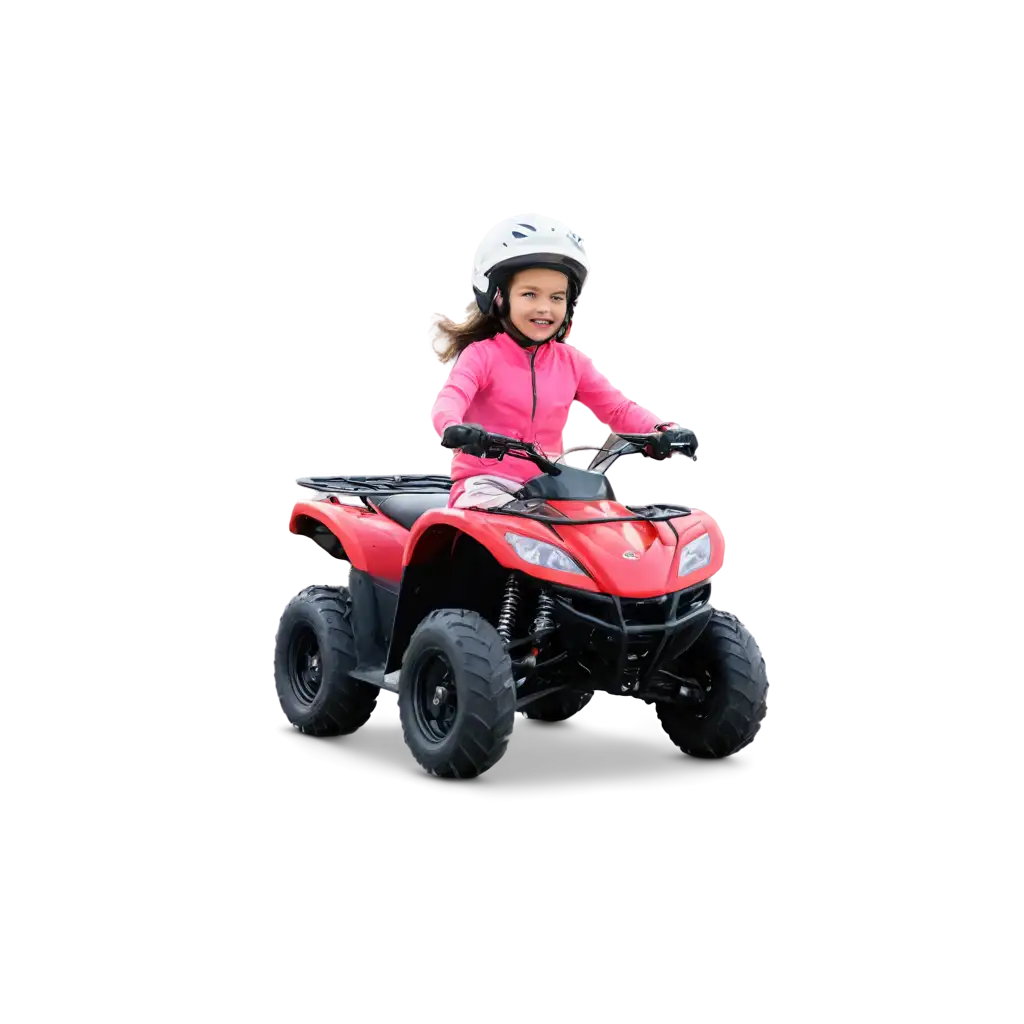 Vibrant-PNG-Image-of-a-Little-Girl-Riding-ATV-with-a-Joyful-Smile-and-Safety-Helmet