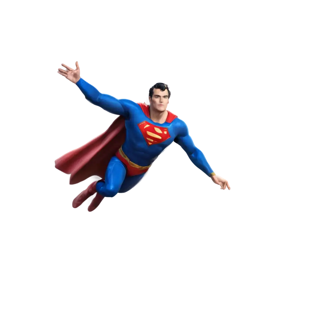 Superman-Flying-PNG-Image-Unleash-the-Power-of-Clarity-and-Detail