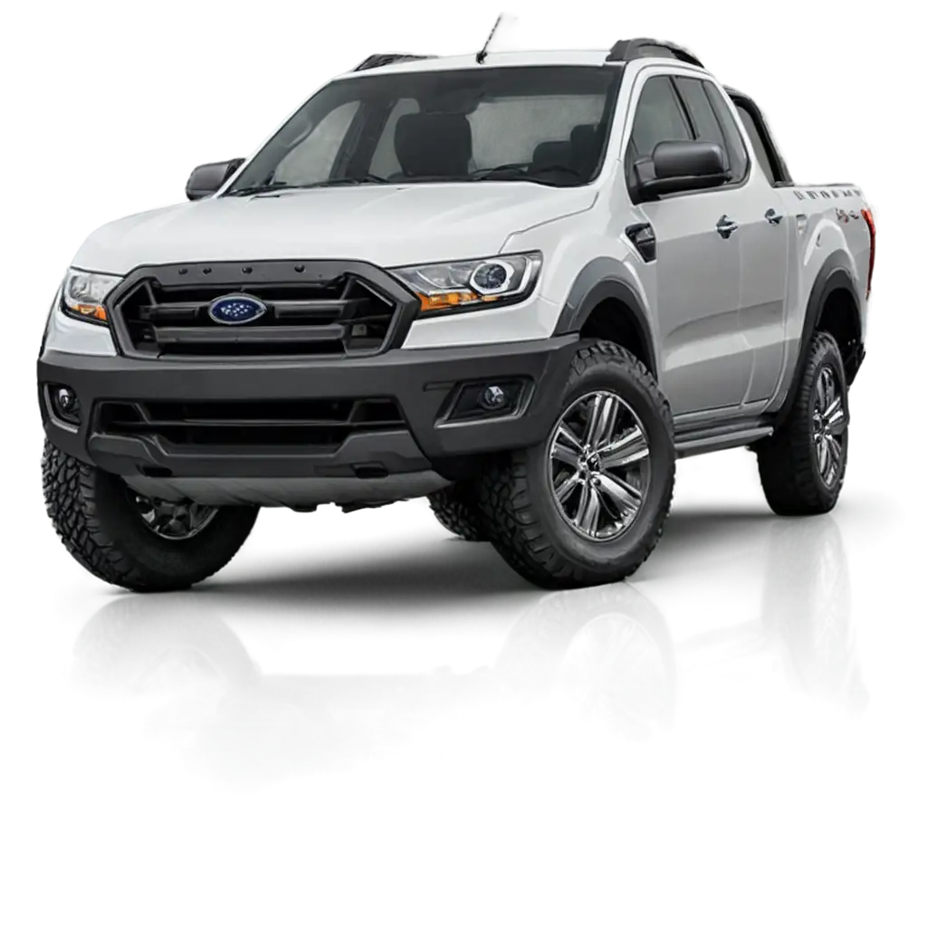 White-Ford-Ranger-PNG-Image-HighQuality-and-Versatile-for-Your-Design-Needs