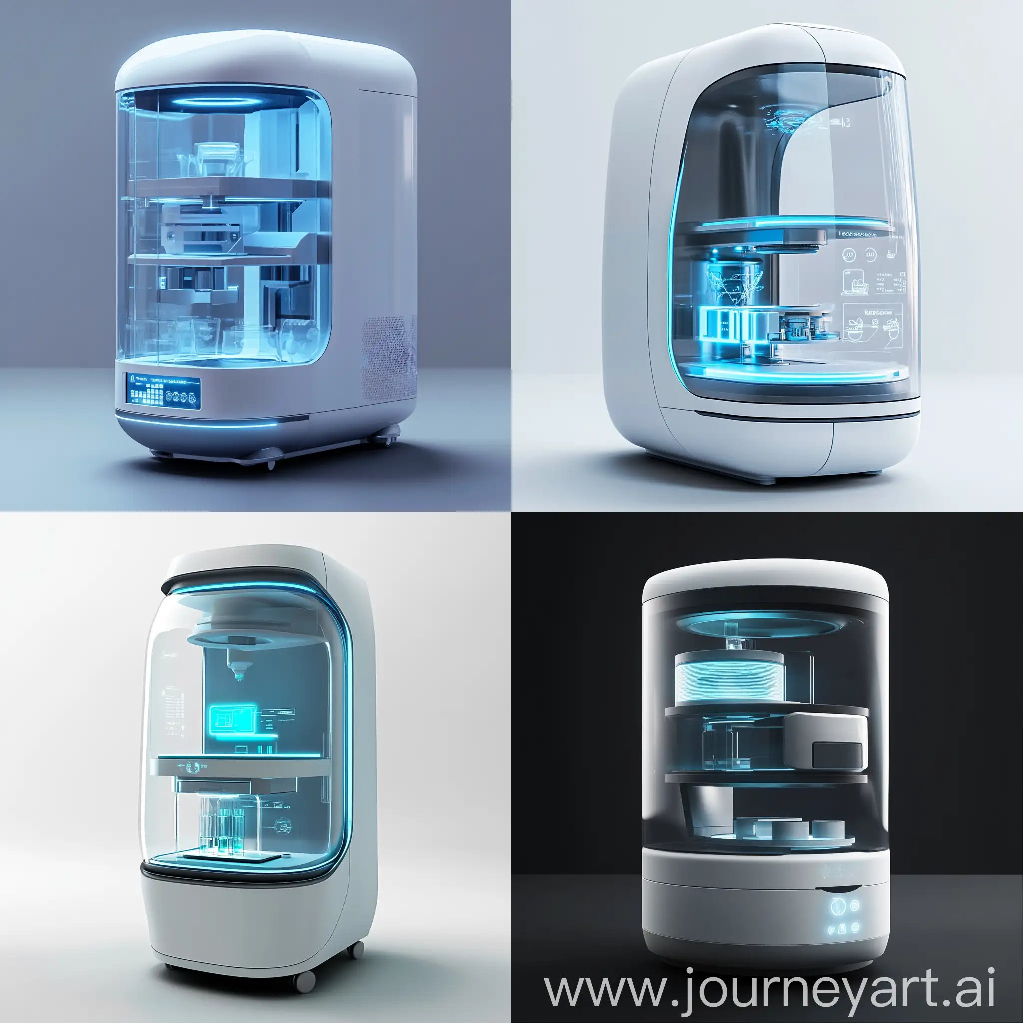 Advanced-Futuristic-Home-Appliance-with-3D-Food-Printer-and-Holographic-Controls