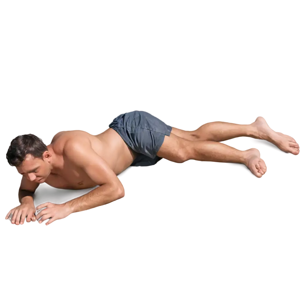 Tired-Man-Without-a-Shirt-Lying-Down-PNG-Image-HighQuality-Clear-Visual-for-Various-Uses