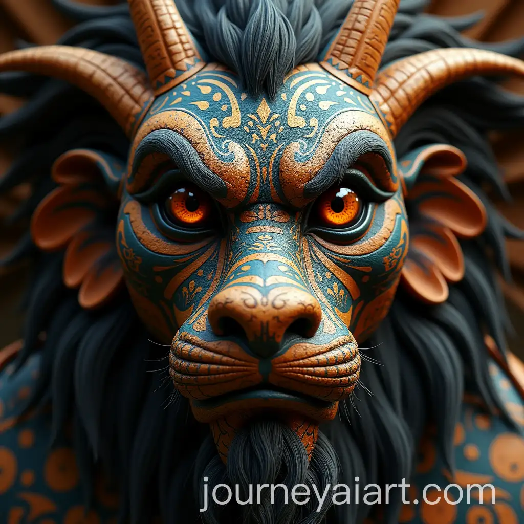 Aztec-God-Quetzalcoatl-with-Muscular-Physique-and-Traditional-Tribal-Tattoos