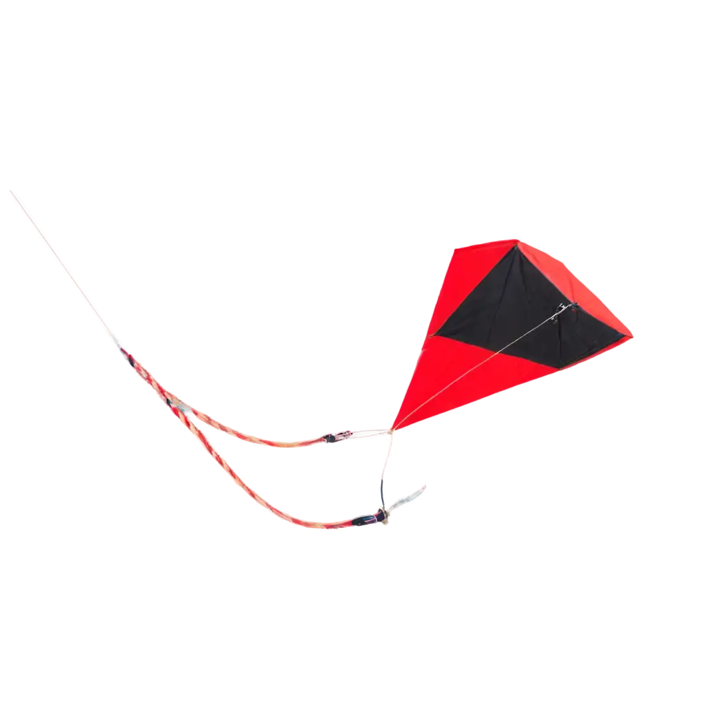 HighQuality-Kite-with-Rope-PNG-Image-for-Versatile-Creative-Use