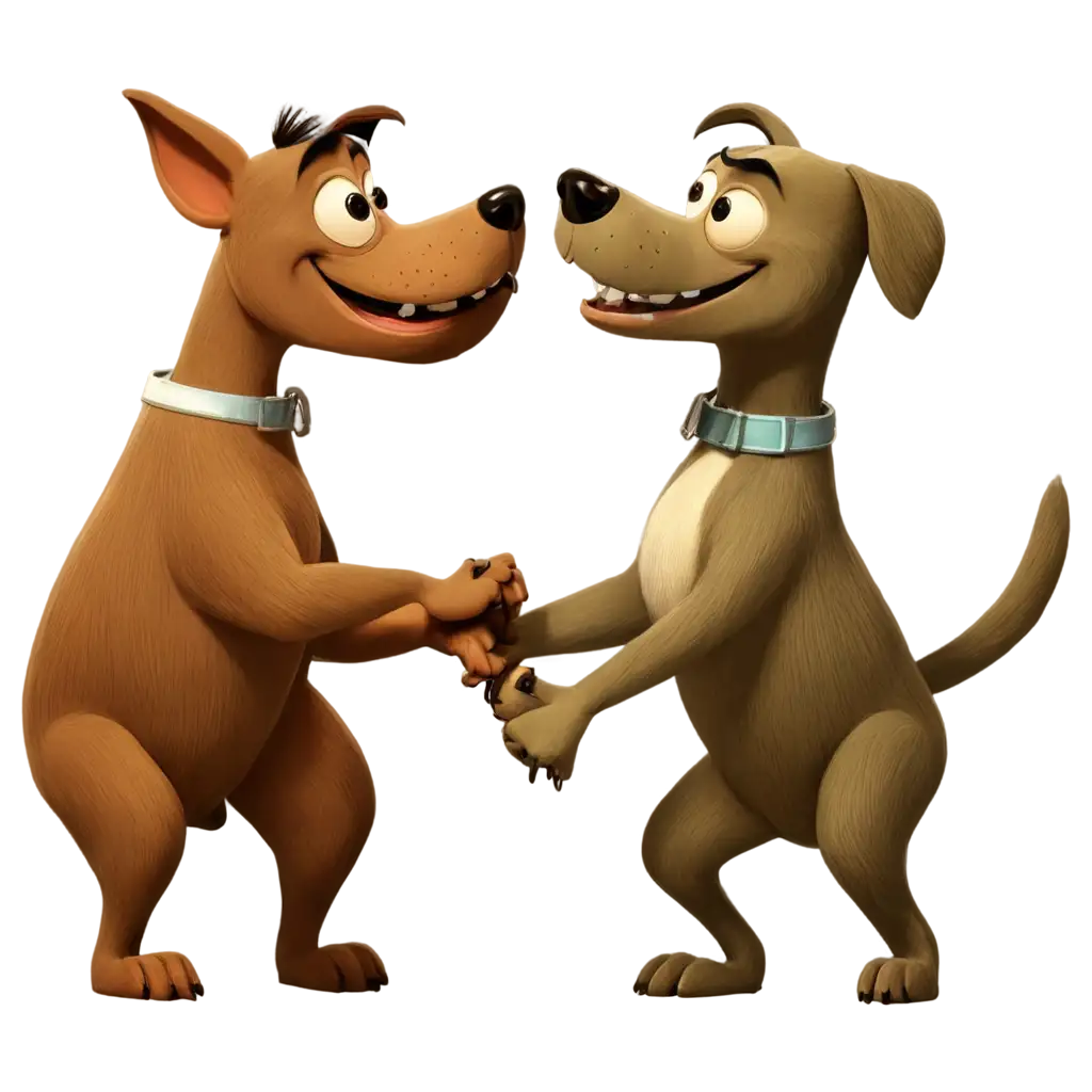 Old-Cartoon-Dog-Fight-PNG-Recreating-Classic-Animated-Battles