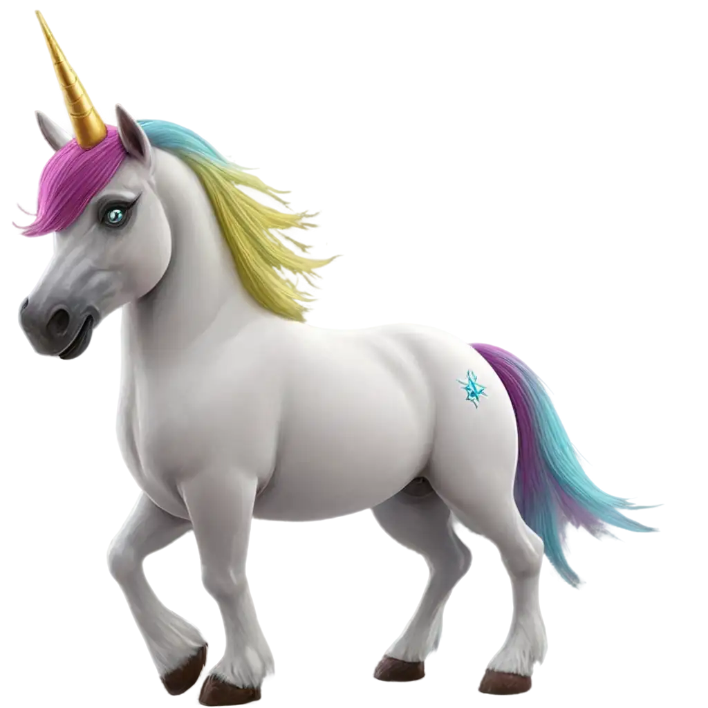 Magical-Unicorn-PNG-Enchanting-Fantasy-Illustration-for-Versatile-Online-Use