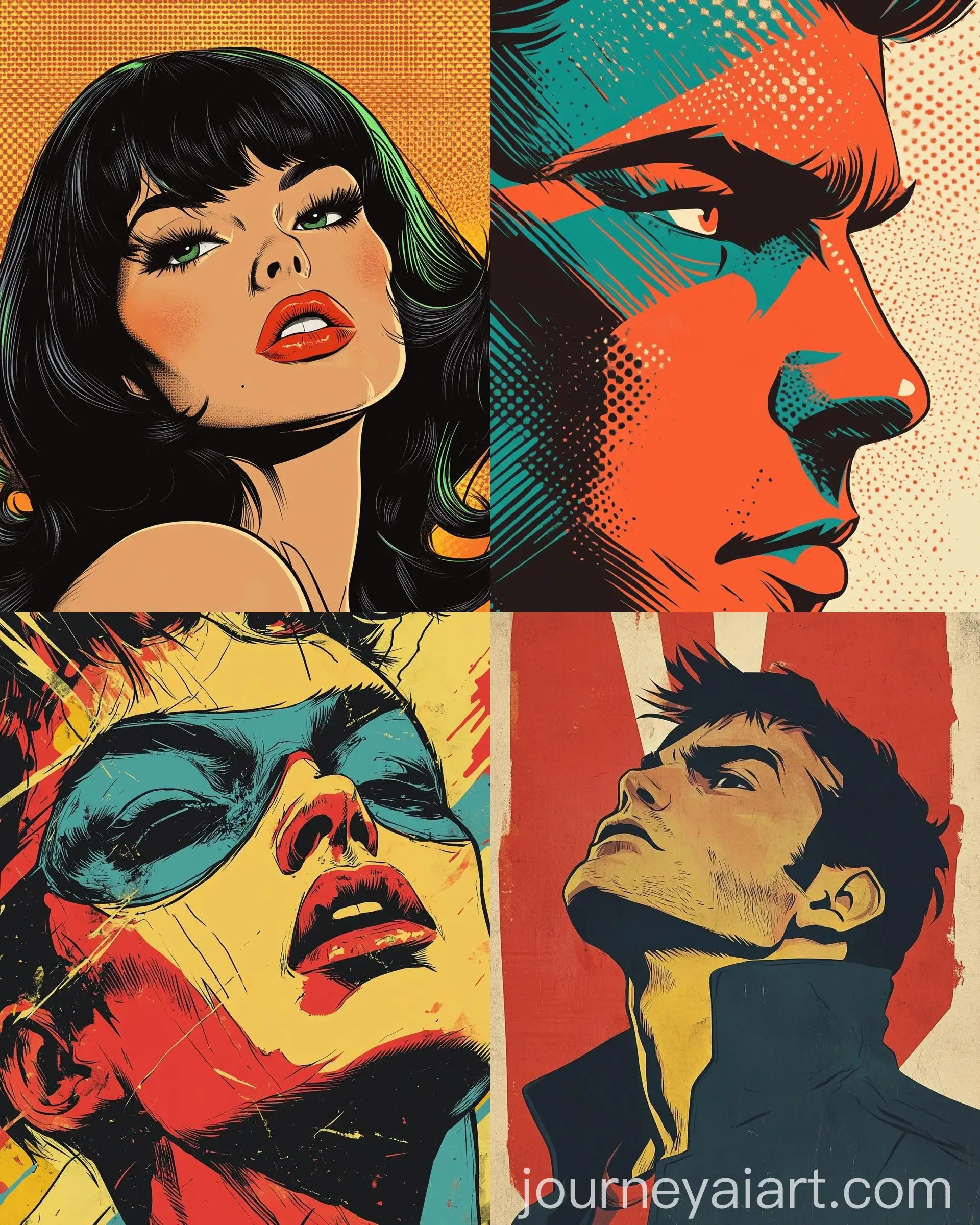 Dynamic-American-Comic-Style-Illustration-with-Powerful-Lines-and-Retro-Colors